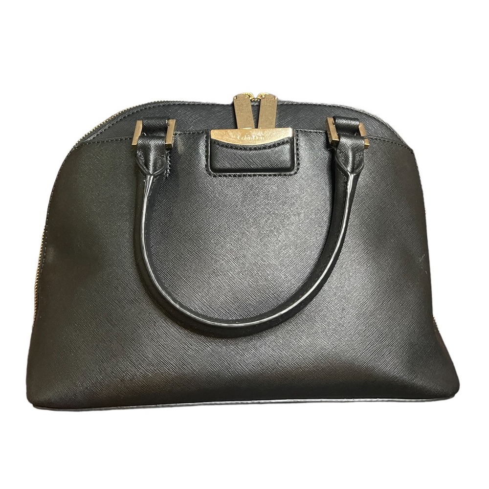Calvin Klein Structured Satchel Purse